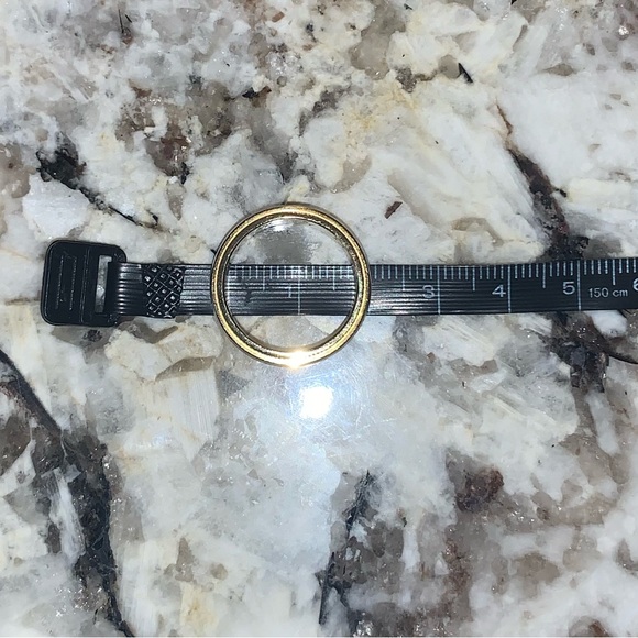 Two-Tone Gold & Silver Stainless Steel Star Ring, Approx. Size 7.5 - Picture 4 of 6